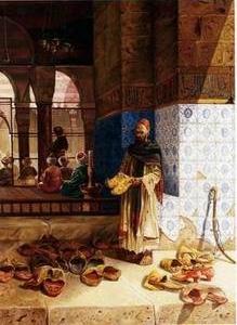 Arab or Arabic people and life. Orientalism oil paintings 222