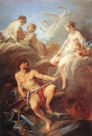 Venus Demanding Arms from Vulcan for Aeneas