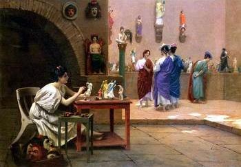 Arab or Arabic people and life. Orientalism oil paintings 495