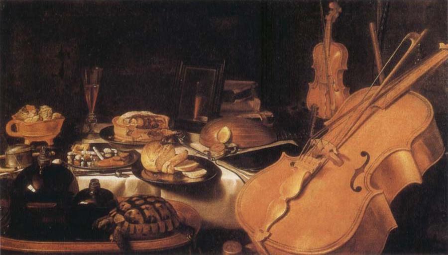 Still Life with Museum instruments