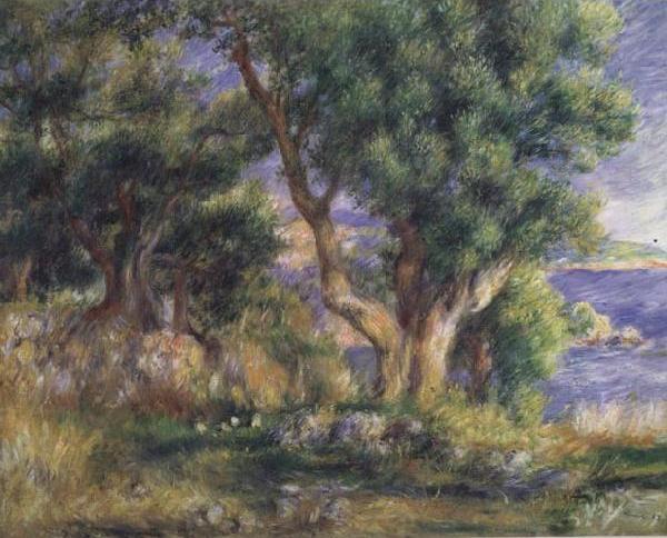 Landscape on the Coast near Menton