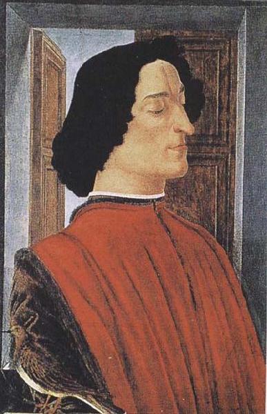 Portrait of Giuliano deMedici