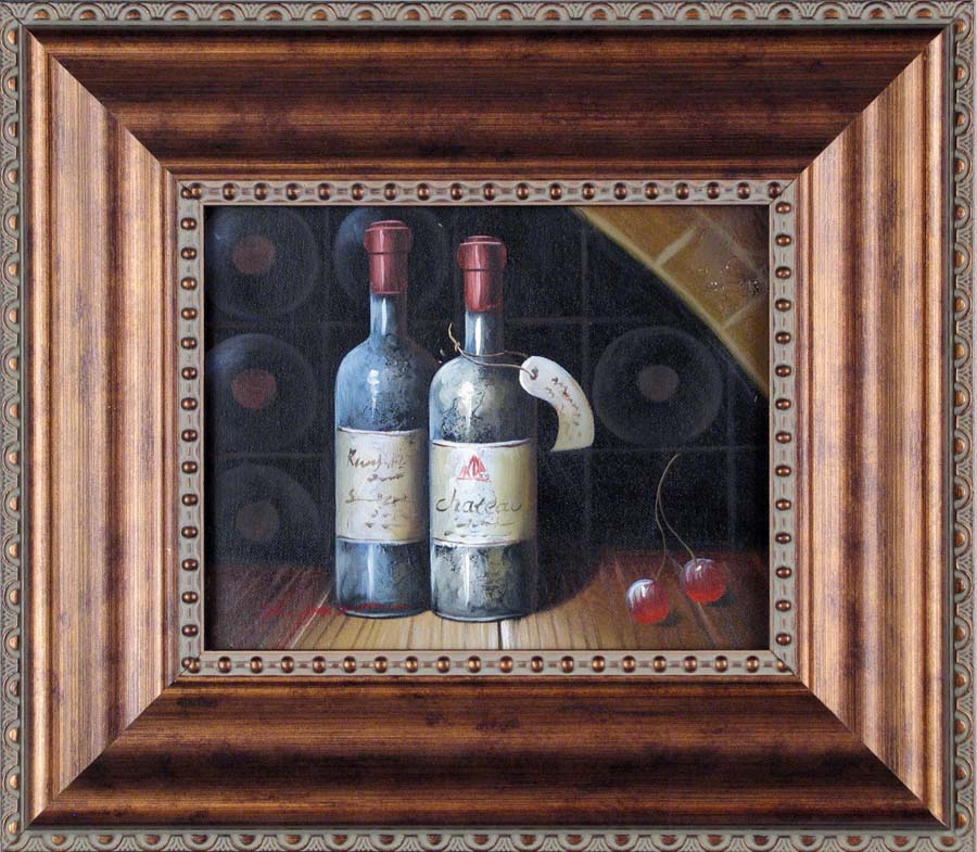 Bottles of WineThe price includes the frame