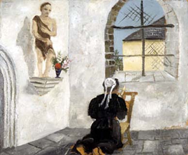 Breton Woman at Prayer