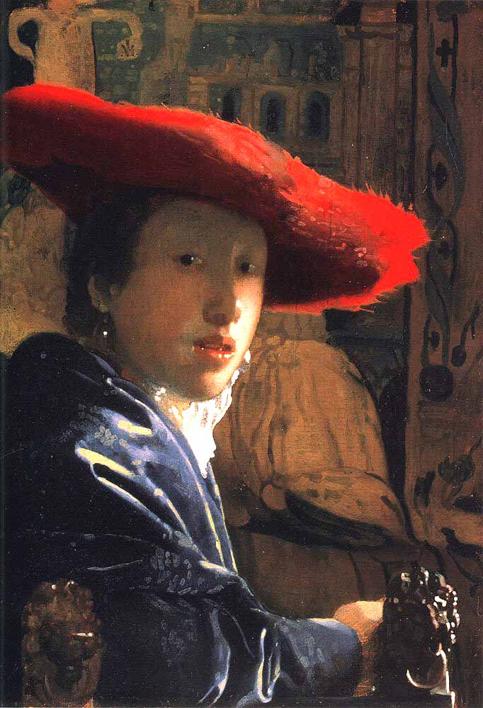 Girl with a Red Hat