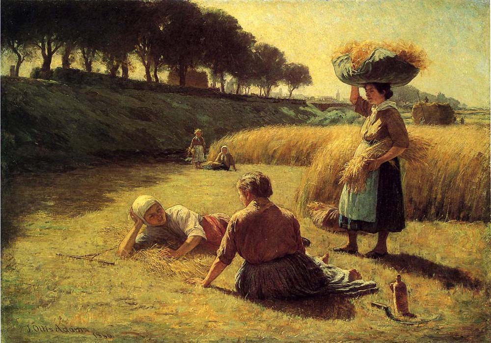 Gleaners at Rest, Nooning