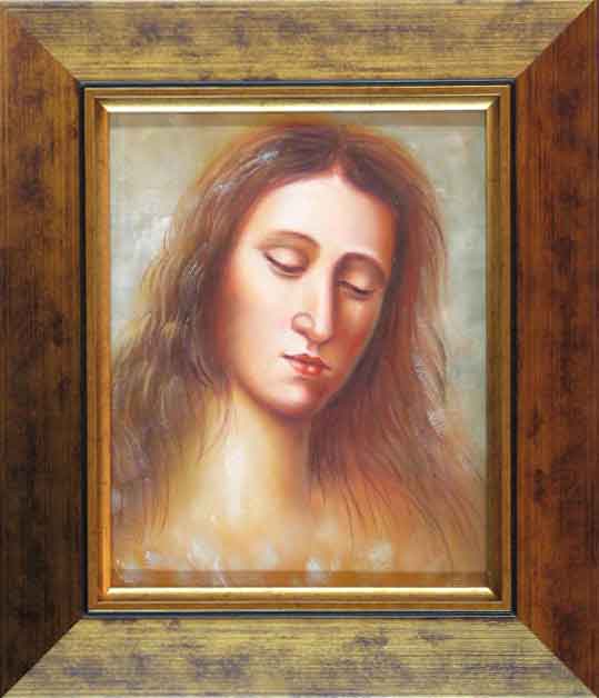 Head of ChristThe price includes the frame