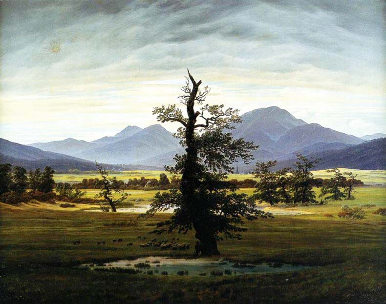 Landscape with Solitary Tree