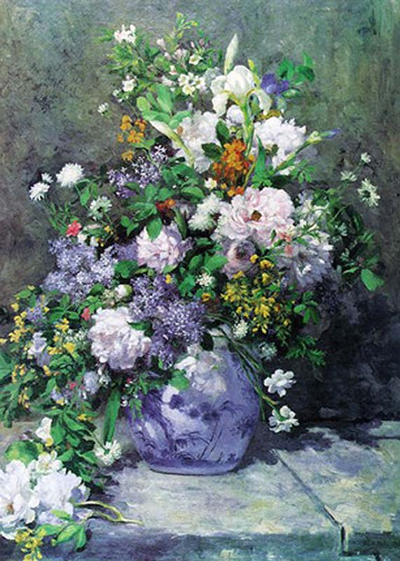 Large Vase of Flowers