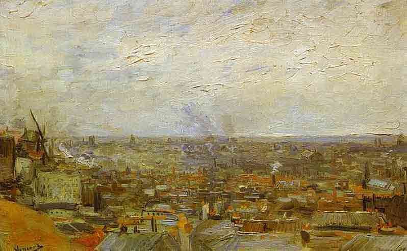 View of Paris from Mountmartre