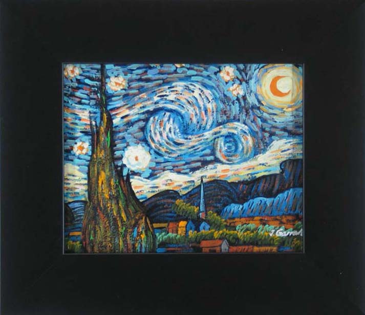 The Starry NightThe price includes the frame