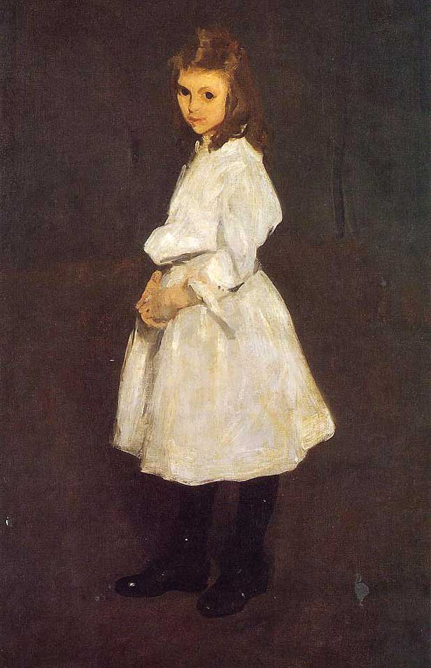 Little Girl in White