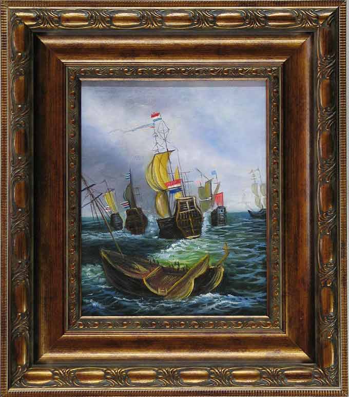 After The Battle of TrafalgarThe price includes the frame