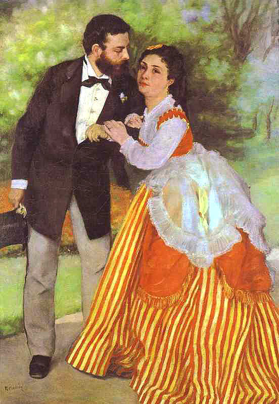 Alfred Sisley and His Wife