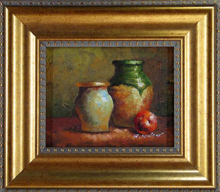 Vase and FruitThe price includes the frame