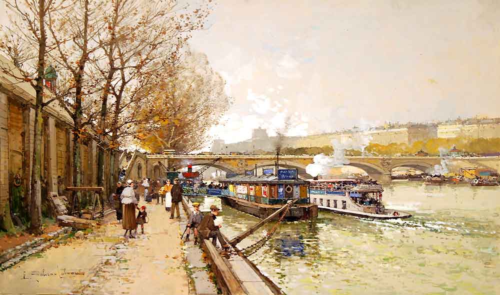 Along the Seine River