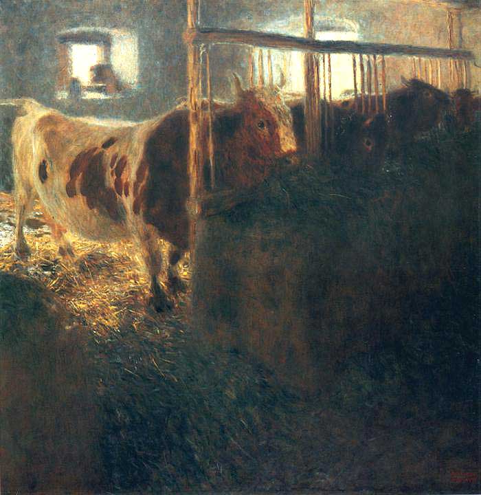 Cows in a Stall