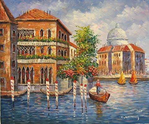 Crossing the Grand Canal