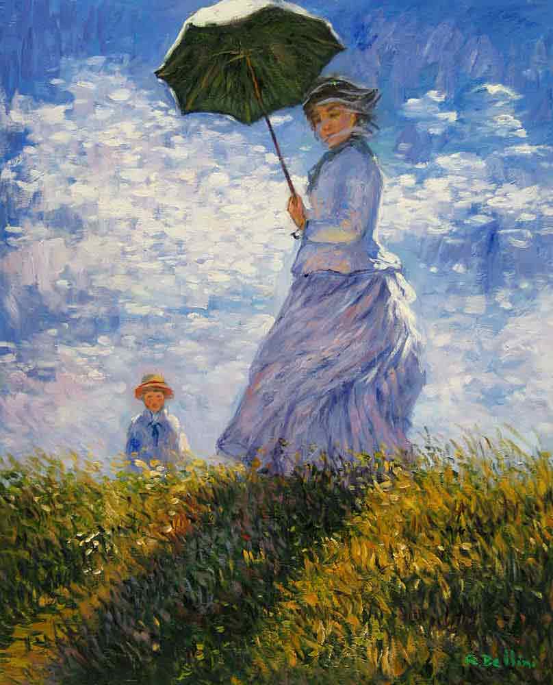 Madame Monet and Her Son