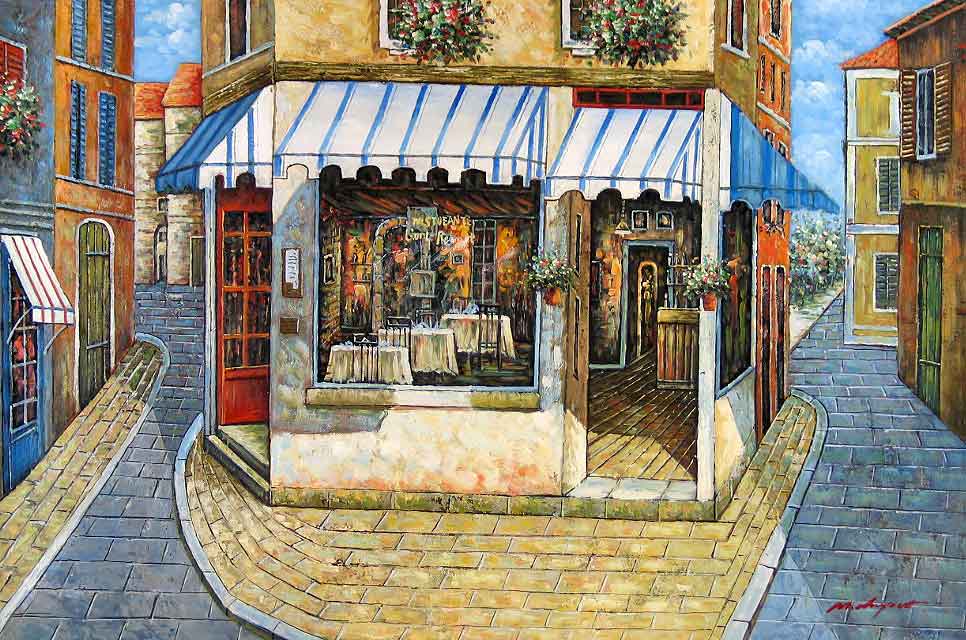 The Courtyard Cafe, Paris