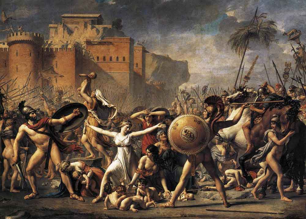 The Intervention of the Sabine Women