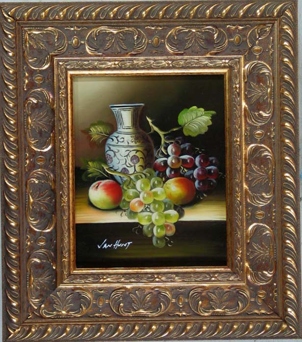 Vase and FruitThe price includes the frame