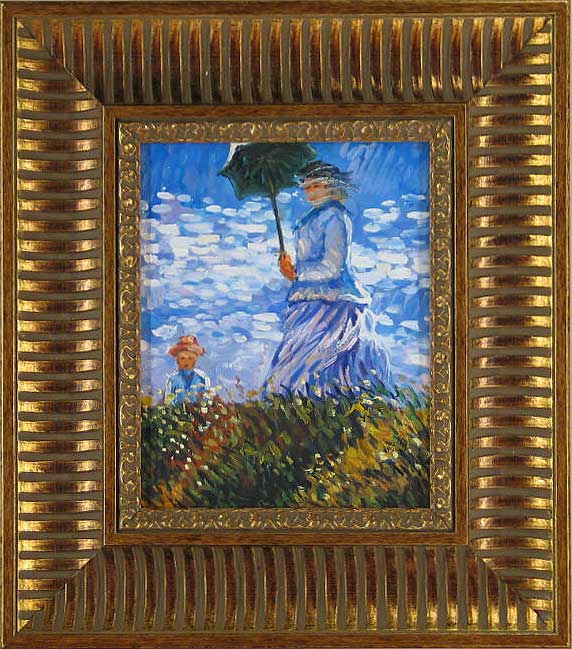 Madame Monet and Her SonThe price includes the frame