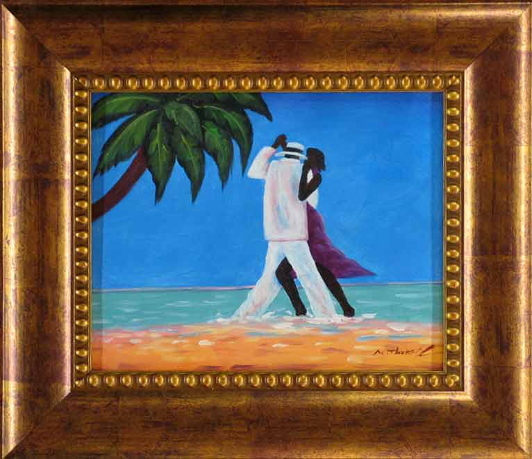 Dancing on the BeachThe price includes the frame