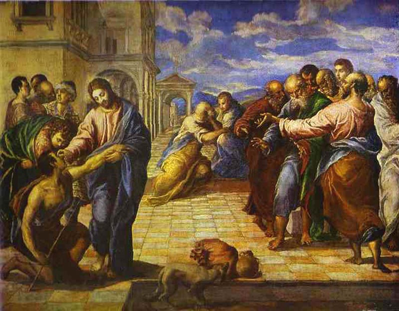 Christ Healing the Blind Man