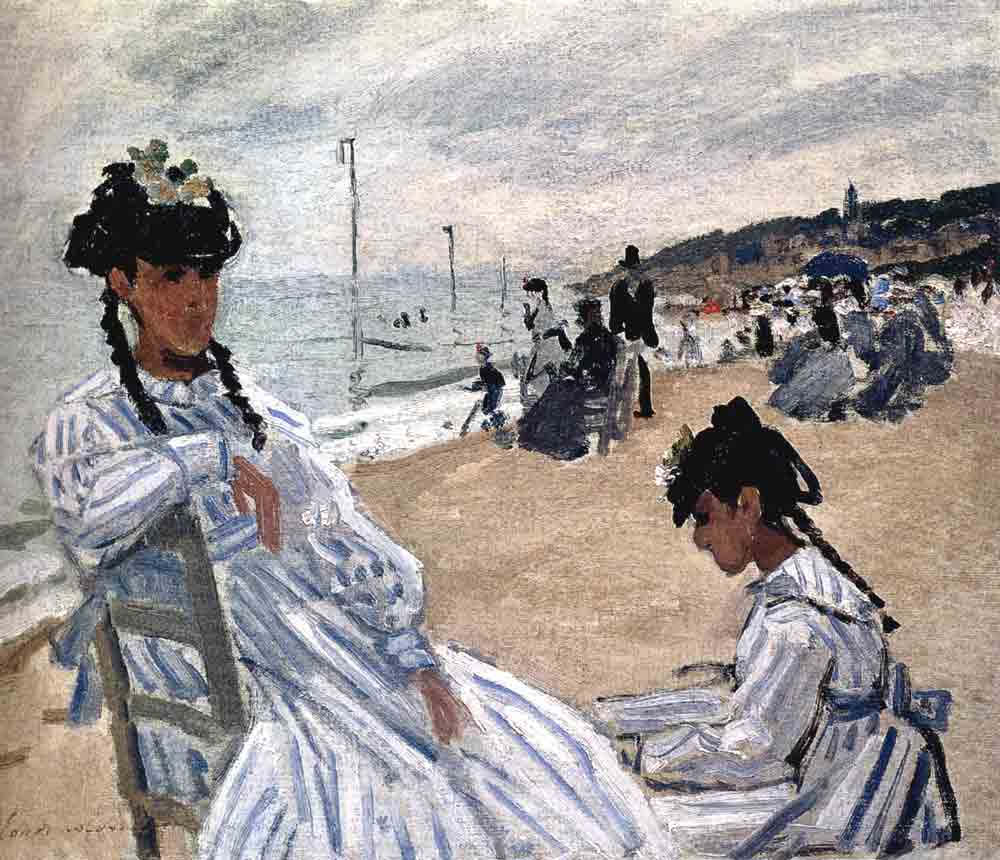 On The Beach at Trouville