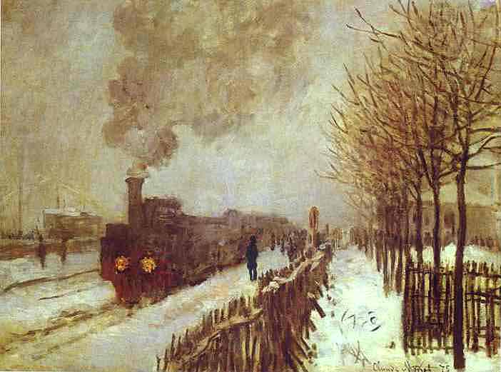 The Train in the Snow