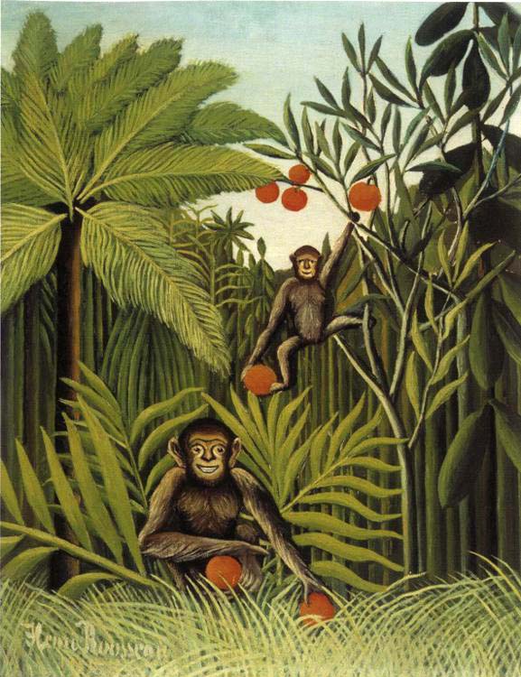 Two Monkeys in the Jungle