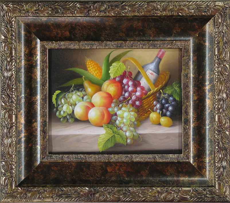 Wine and GrapesThe price includes the frame