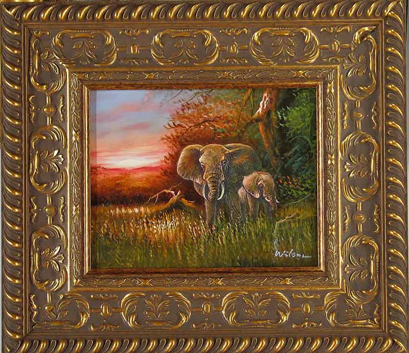 ElephantsThe price includes the frame