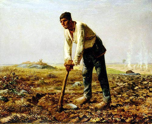 Man with Hoe