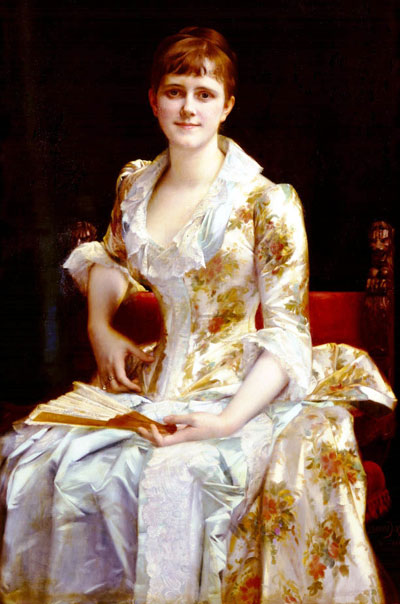 Portrait Of Young Lady