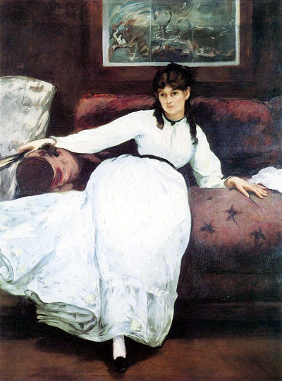 Repose, Portrait of Berthe Morisot