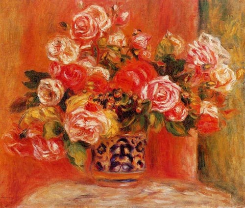 Roses in a Vase