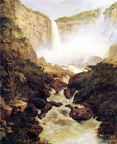 Tequendama Falls, near Bogota, New Granada