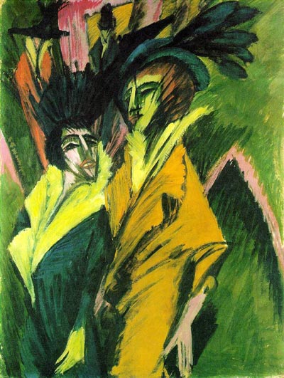 Two Women in the Street