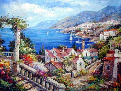 Village on a Greek Isle