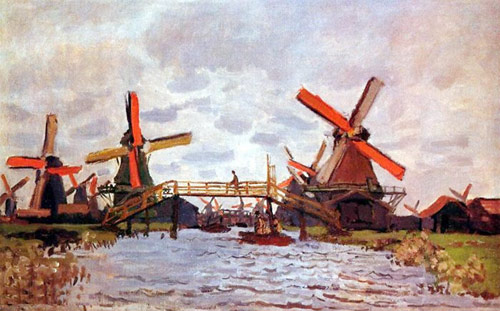 Windmills near Zaandam