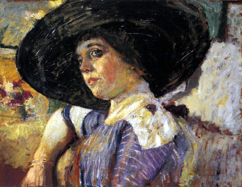 Woman with Hat