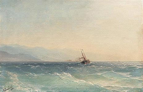 A Steamship off the Coast