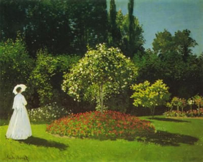 Jeanne_Marguerite Lecadre in the Garden