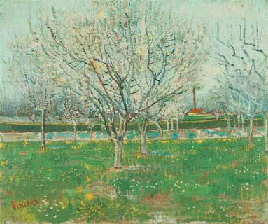 Orchard in Blossom (Plum Trees)