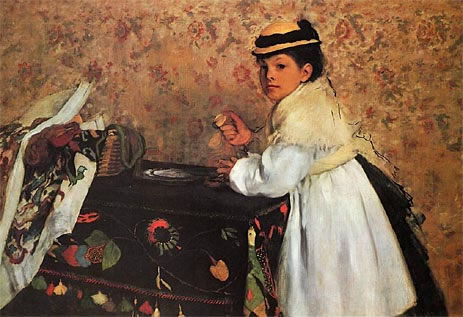 Portrait of Hortense Valpincon as a Child