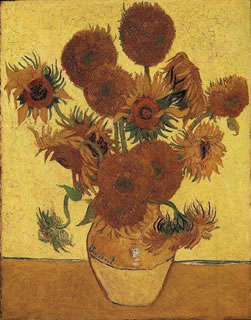 Still Life: Vase with Fifteen Sunflowers