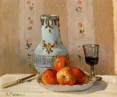 Still Life with Apples and Pitcher