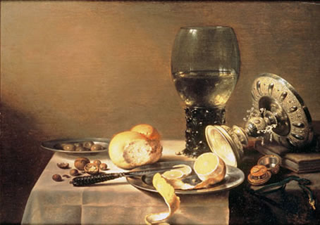 Still Life with Roemer, Tazza and Watch